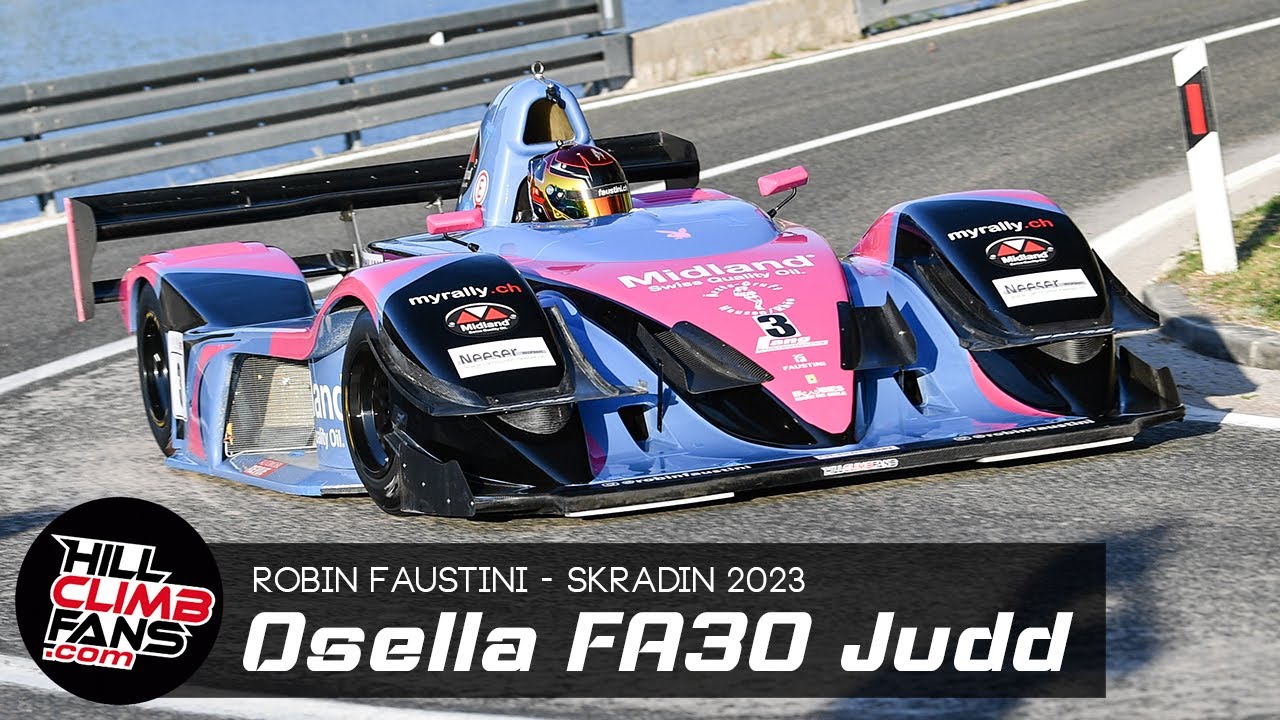 10.700rpm Osella FA30 Judd - Robin Faustini || Hill Climb Skradin 2023