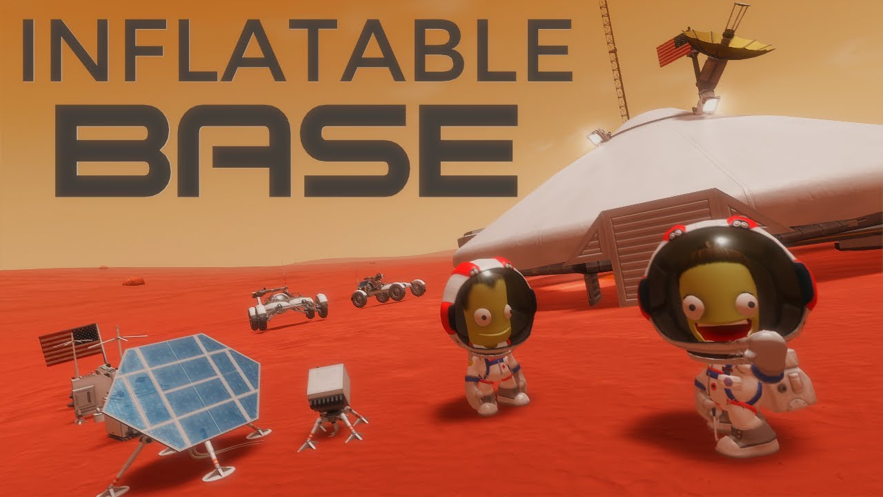 STOCK INFLATABLE BASE with TRANSPORT SHIP