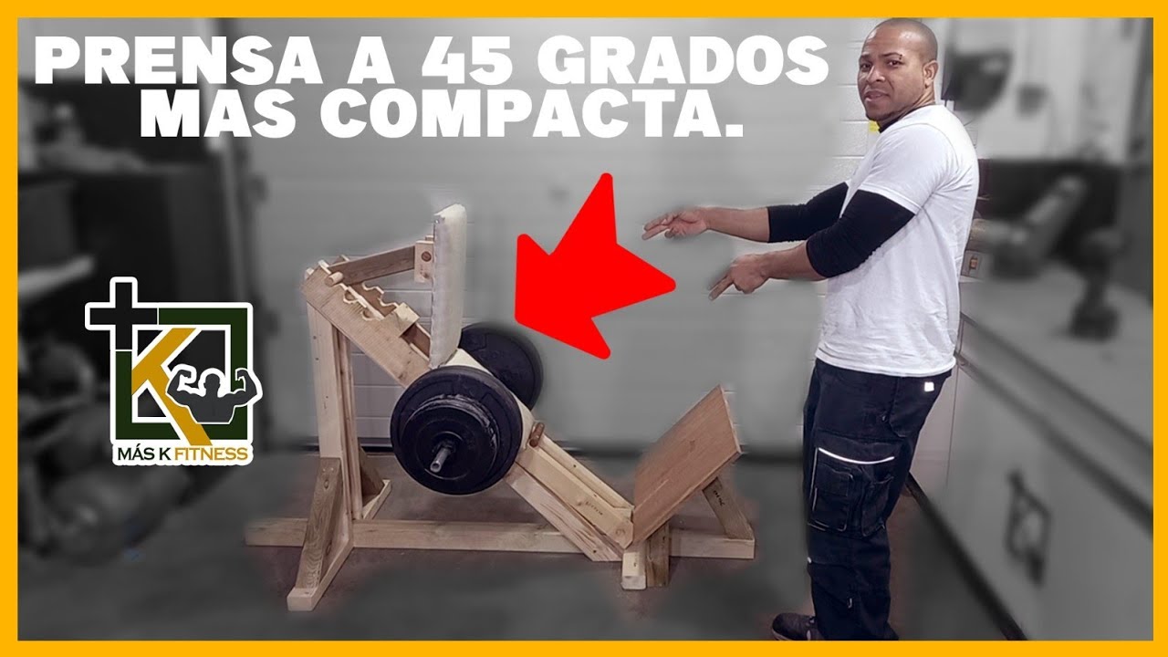Prensa Compacta a 45 Grados#compactos #maquinas #aparatos #piernas #comosehace #fitness