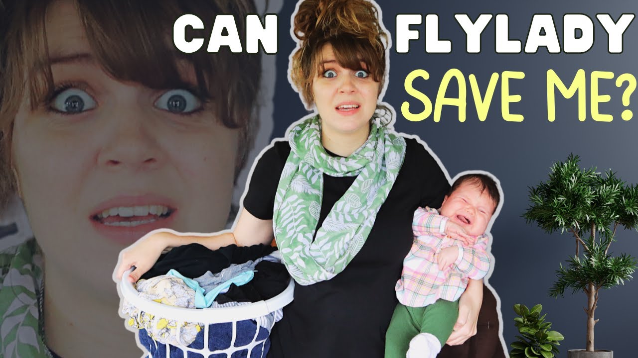 Я опробовала систему уборки Flylady в течение одной недели С новорожденным!