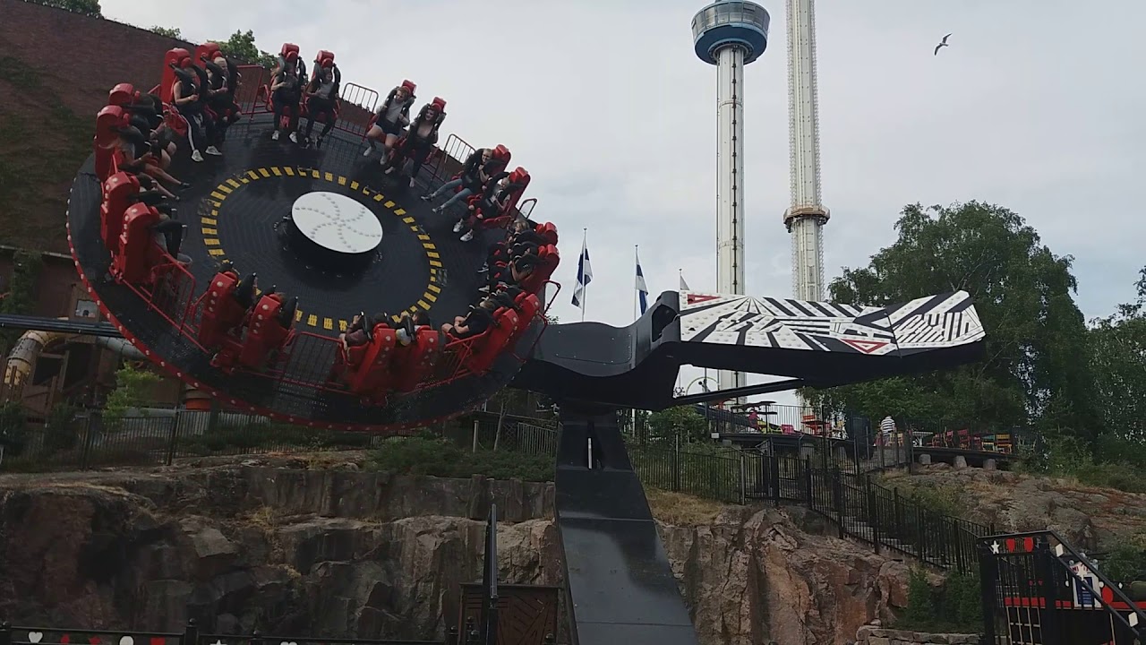 Magia off-ride at Linnanmäki, Helsinki Finland 11.6.2018