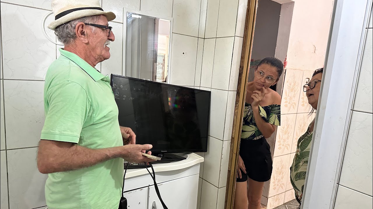 Se quiser já demorava no banheiro agora que ele não sai de lá mesmo!😂