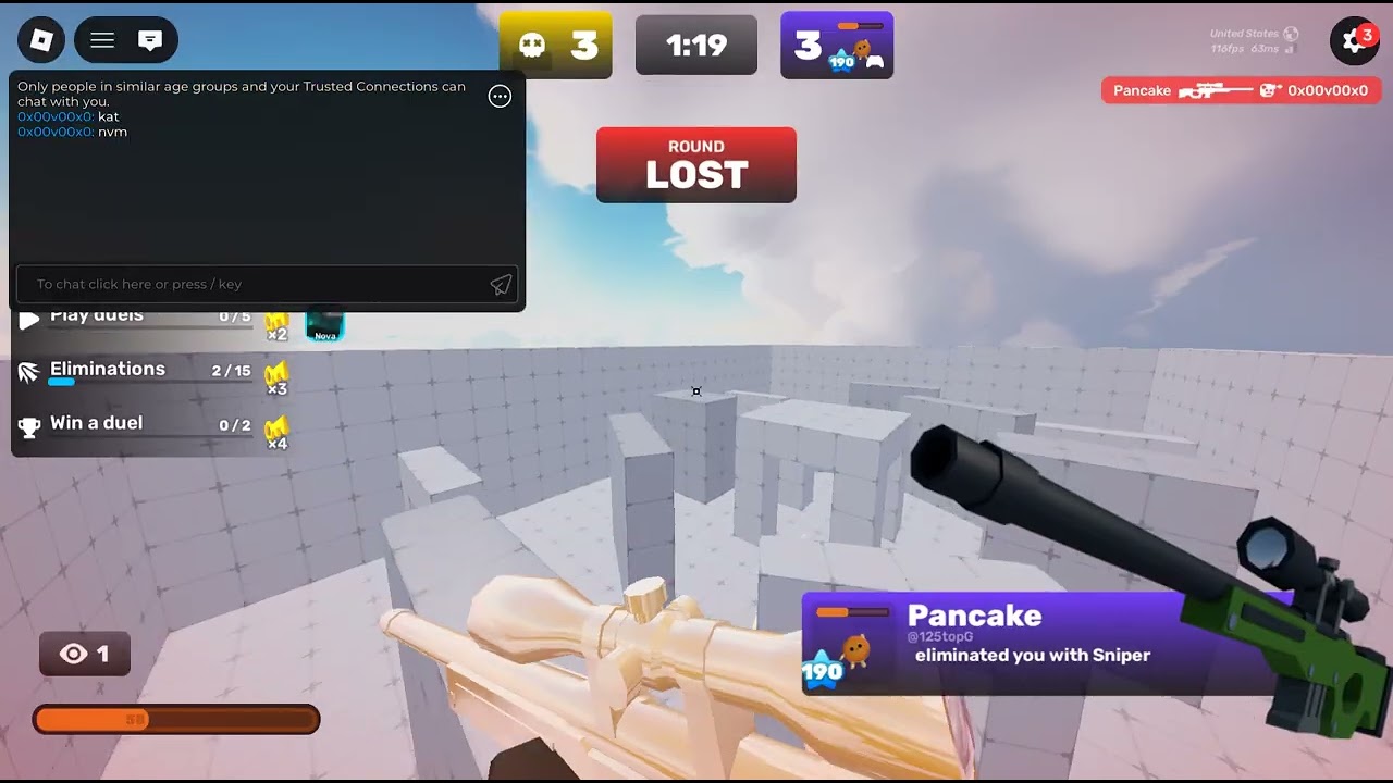 No Crosshair In Rivals Gives You Aimbot... #roblox #rivals #aim