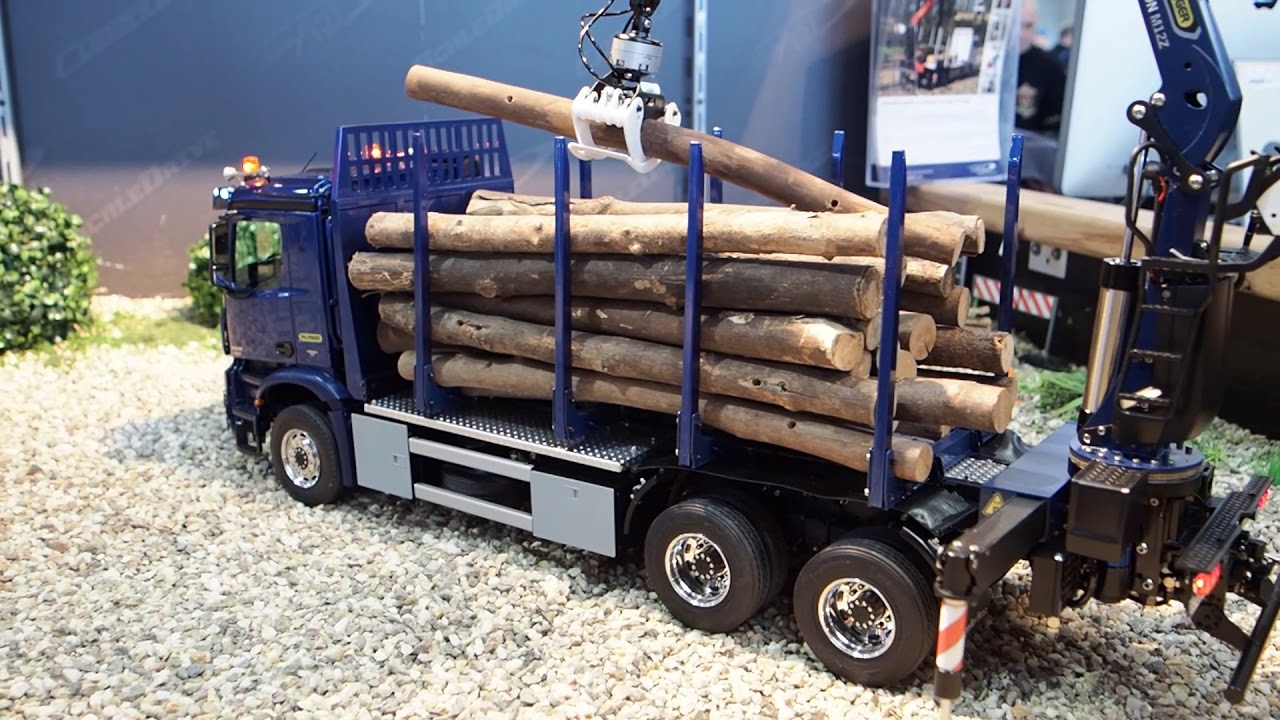 RC TRUCK Scaleart Arocs + Palfinger Epsilon M12Z - Kurzholzkran