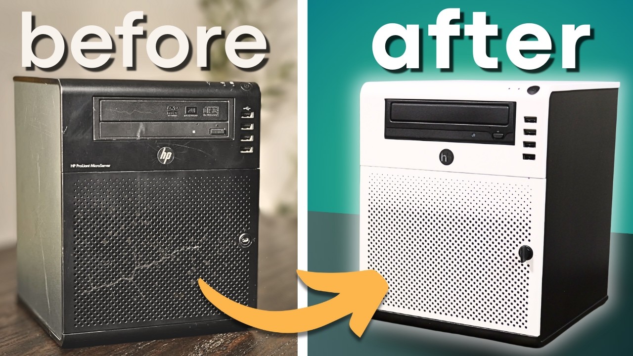 COMPLETELY Overhauling This Old HP Server [Part 1]