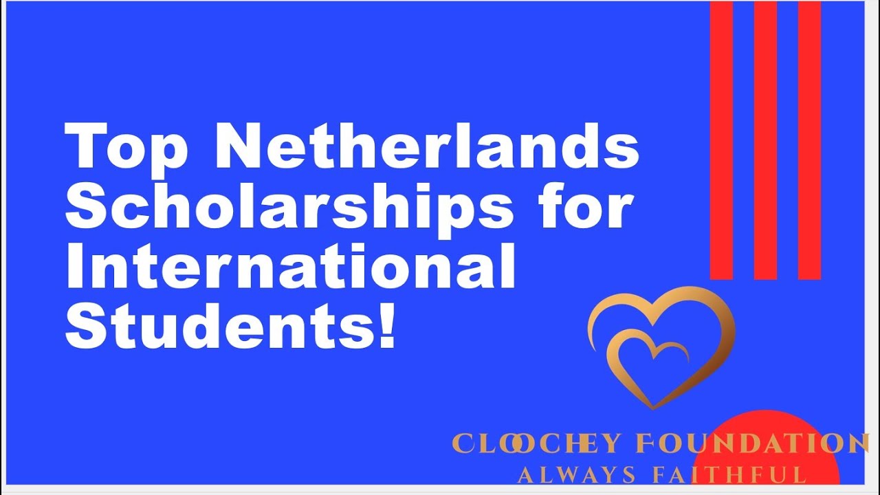 TOP SCHOLARSHIPS IN THE NETHERLANDS YOU DON'T WANT TO MISS!