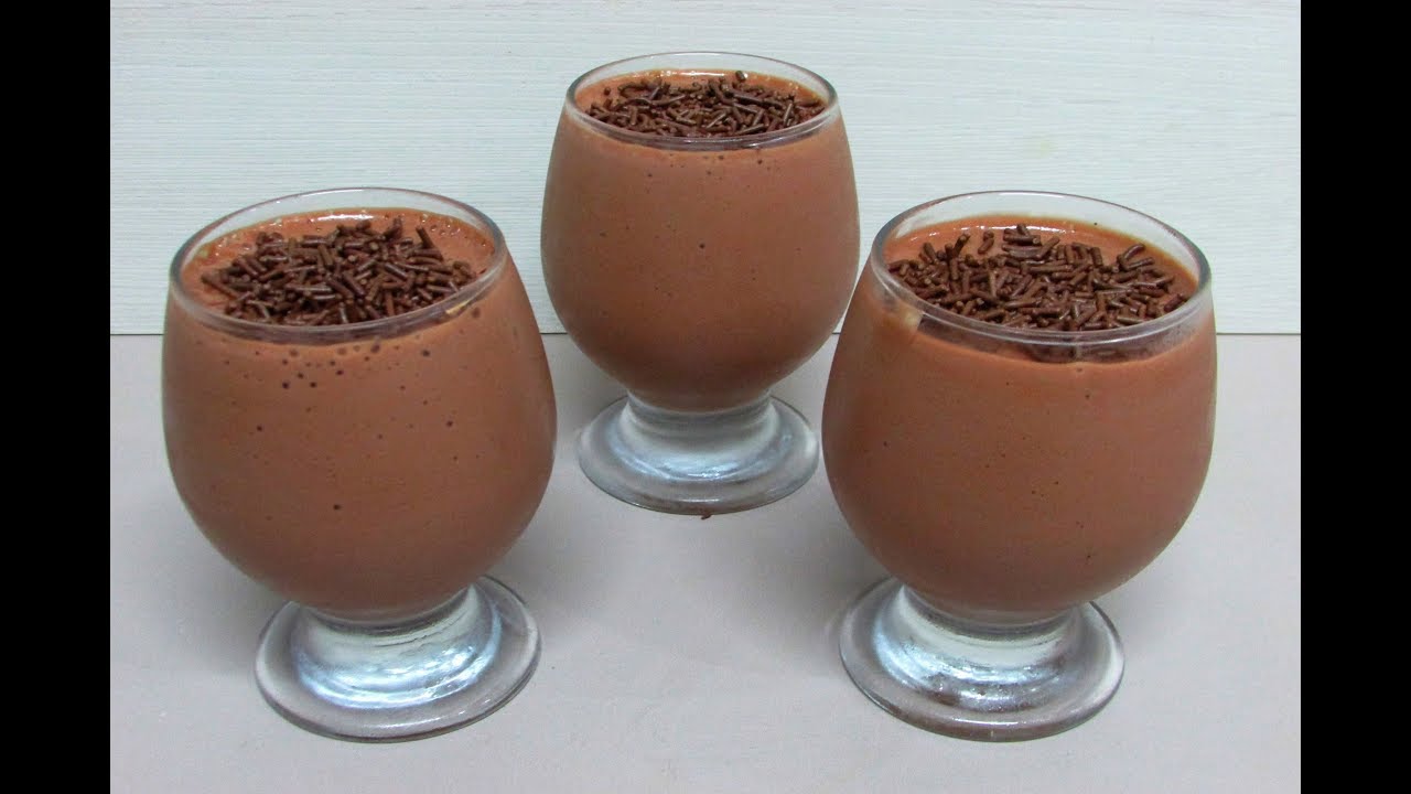 MOUSSE DE NESCAU FEITO EM POUCOS MINUTOS