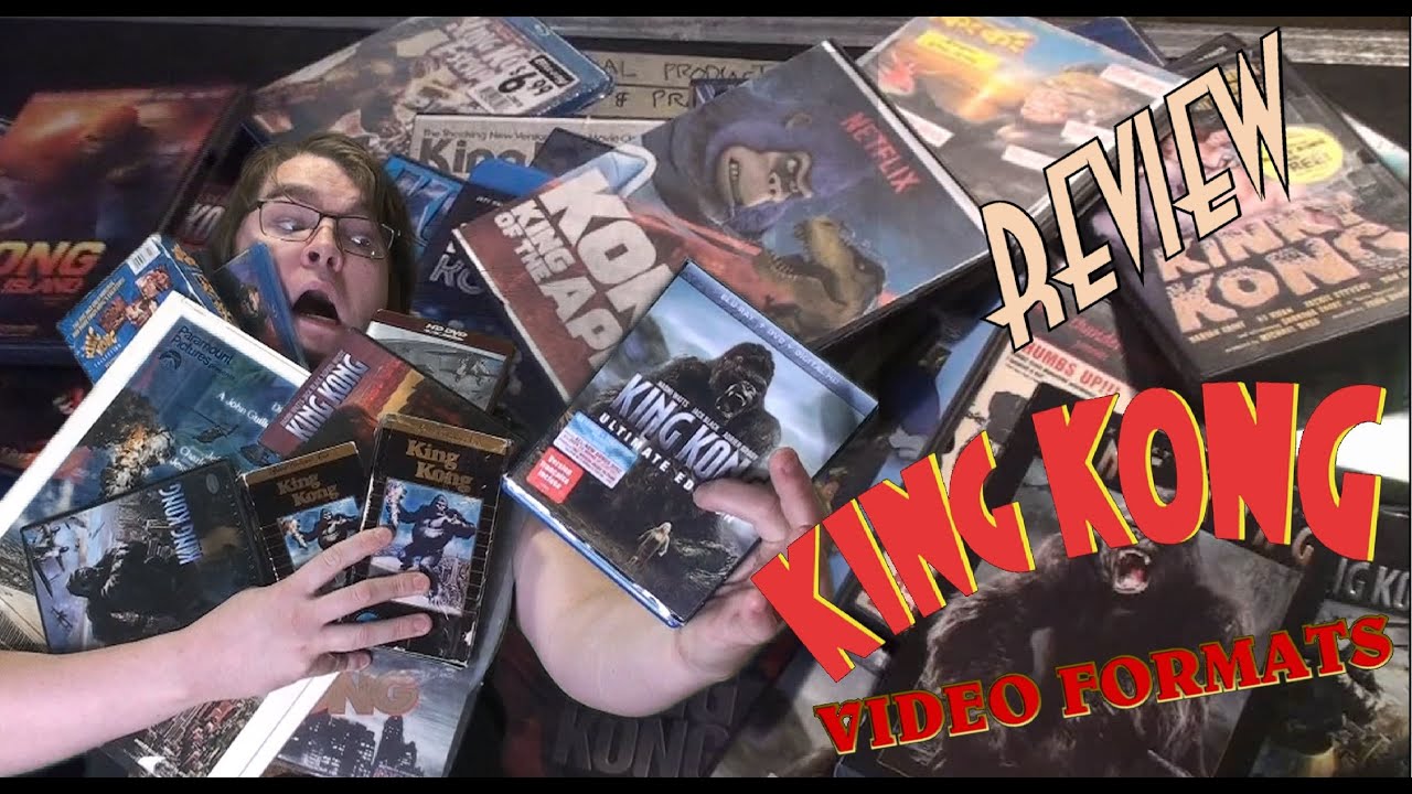 70. King Kong Video Formats (1933 - 2020) KING KONG REVIEWS
