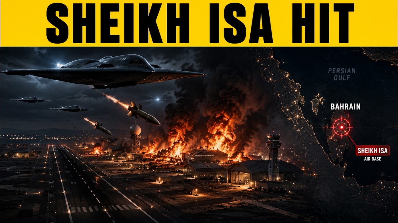 Iran Thought Sheikh Isa Air Base Was Untouchable... Then America Proved Them WRONG