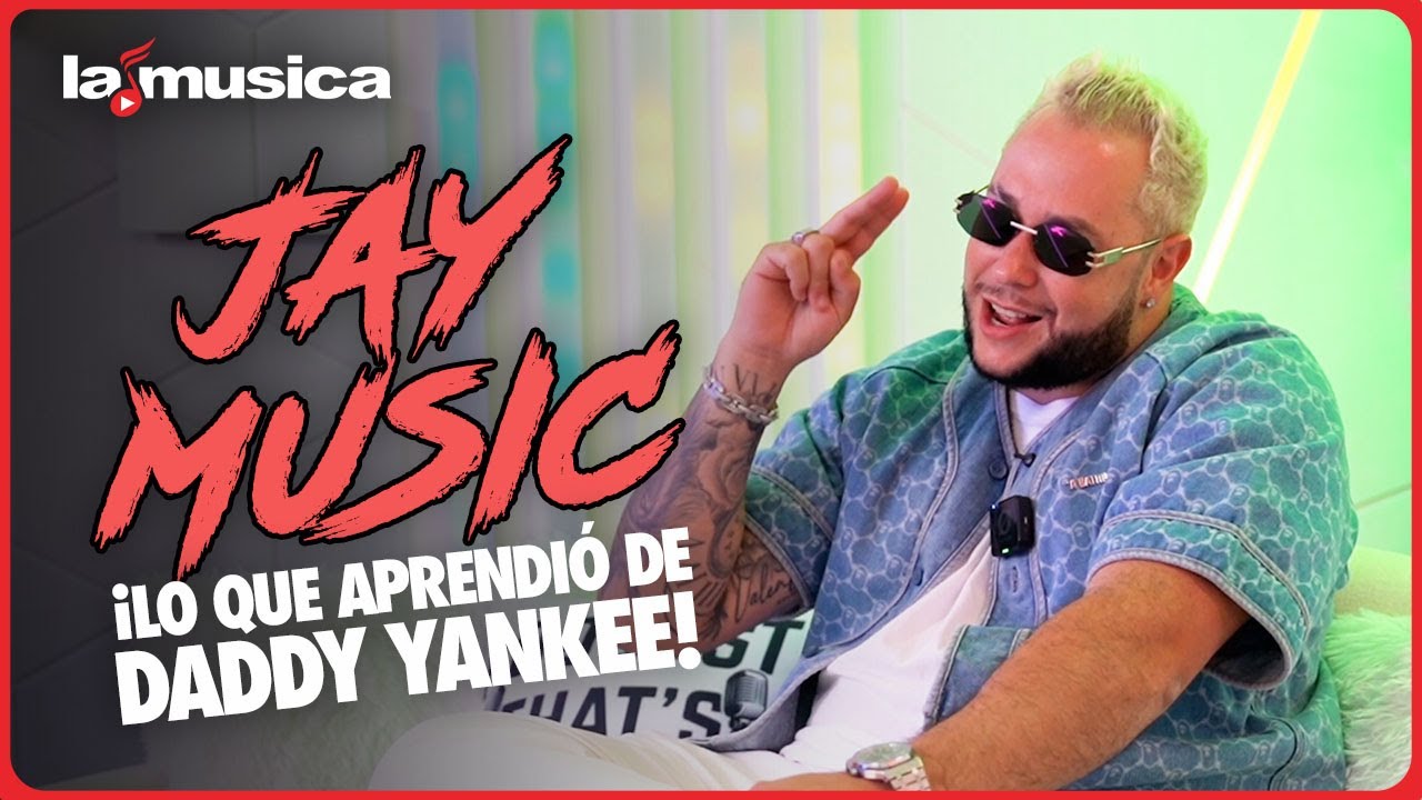 @JayOficial revela lo que aprendió de su ídolo @DaddyYankee y que aplica en su música