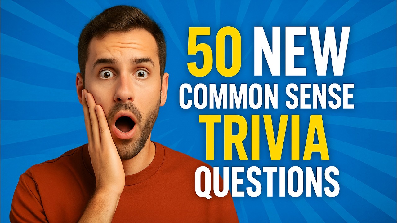 Can You Get All 50 Common Sense Trivia Questions Right?