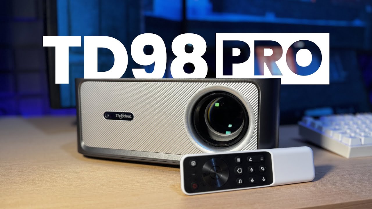 TD98pro, HDR10+  o melhor projetor da Thundeal para jogar no PS5!