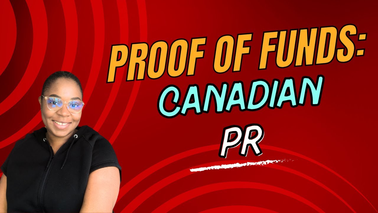 Proof of Funds: Canadian PR  Express Entry & Provincial Nomination Class, PNP | Through Nicky's Lens