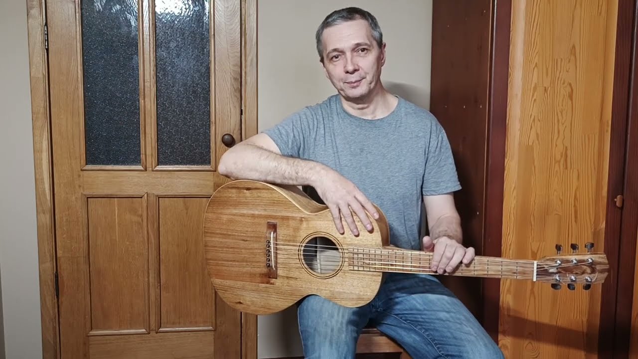 Сибирский эксперимент. Непривычные породы дерева для изготовления гитары.
