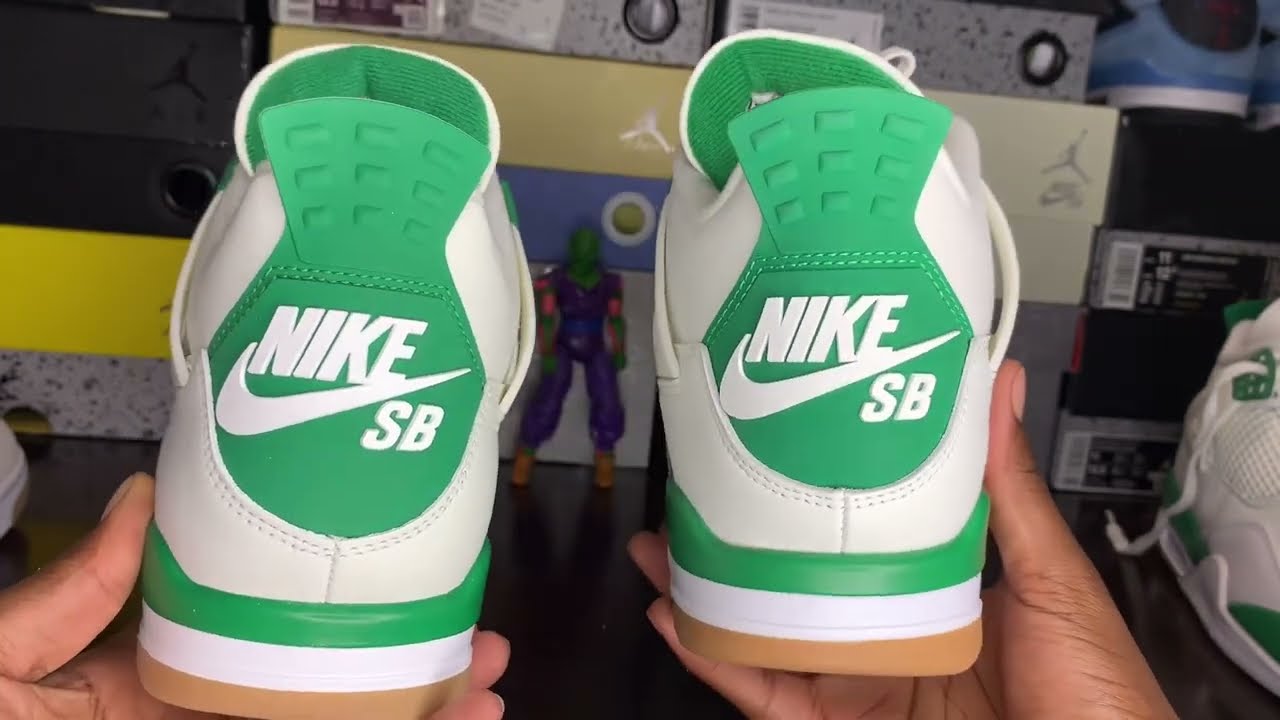 [Update Video 17] - Jordan 4 Retro SB: Pine Green Real Vs. Fake Review 2023