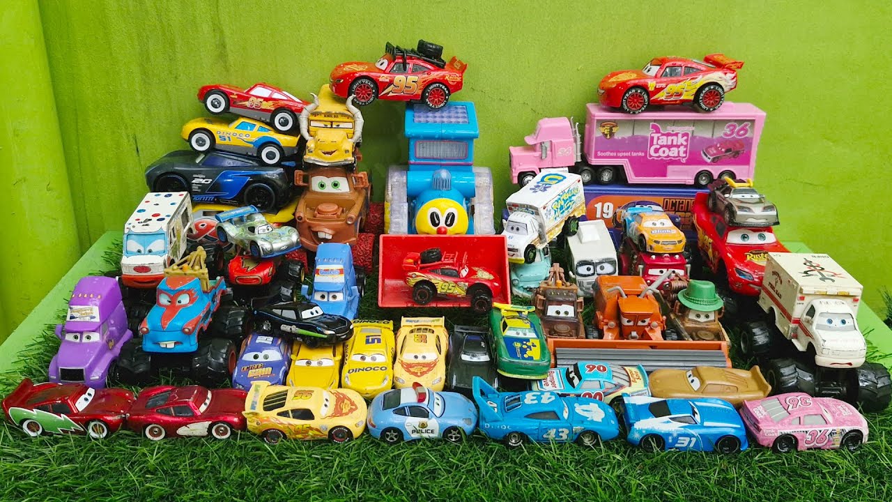 Disney Pixar Cars Unboxing Review | Lightning McQueen, Tow Mater, Doc Hudson, Sally Carrera, Cruz