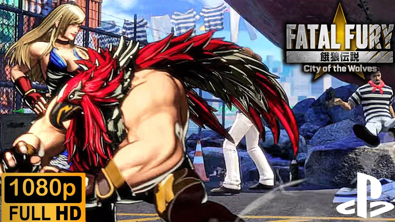 FATAL FURY: City of the Wolves B Jenet VS Tizoc