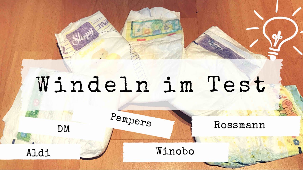 Windeln im Test 👶🏼🤔 || Rossmann, DM, Aldi, Winobo, Pampers || Wer macht das Rennen? 📝🤔