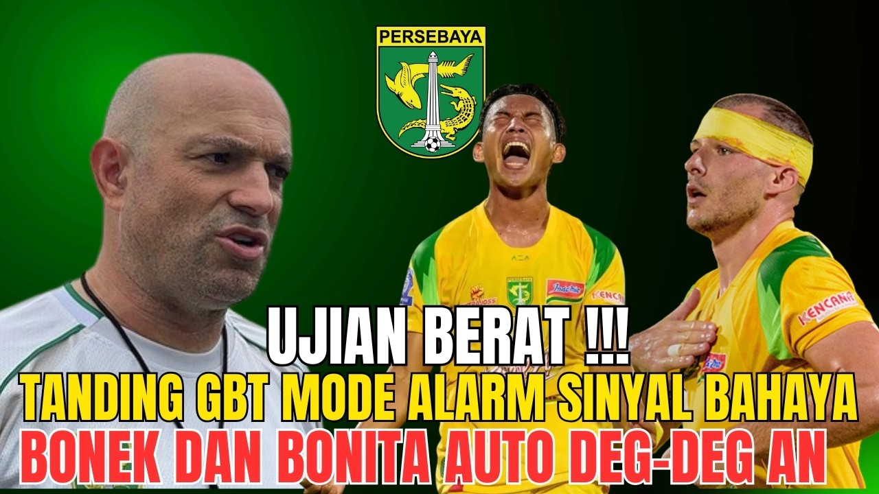 Berat‼️🔥Rekor Tak Terkalahkan Persebaya Terancam‼️🔥 3 Striker Cedera Jelang Laga Panas di GBT