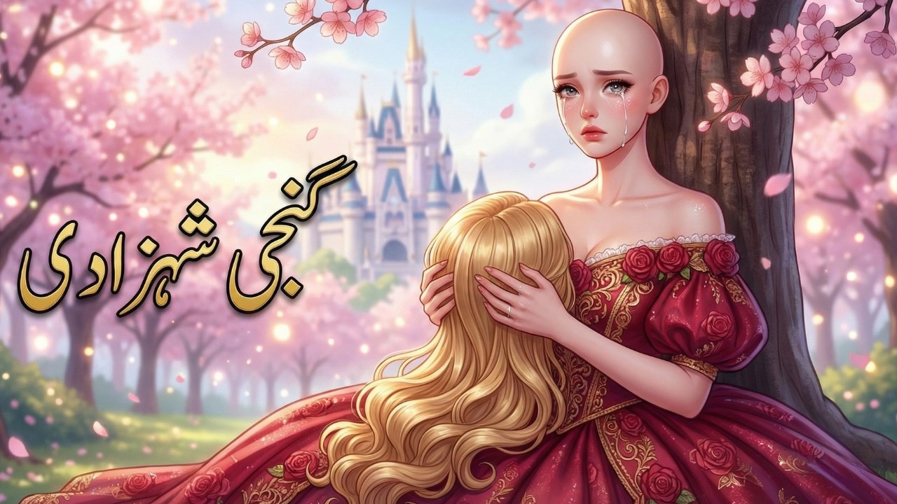 Ganji Shehzadi | The Bald Princess Story |Urdu / Hindi fairytales |  Hindi Kahani #fairytales