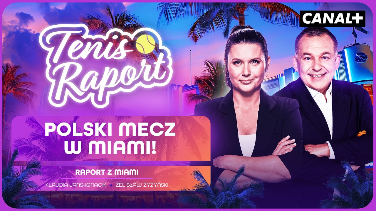 IGA ŚWIĄTEK ZAGRA Z MAGDĄ LINETTE! | RAPORT Z MIAMI #2