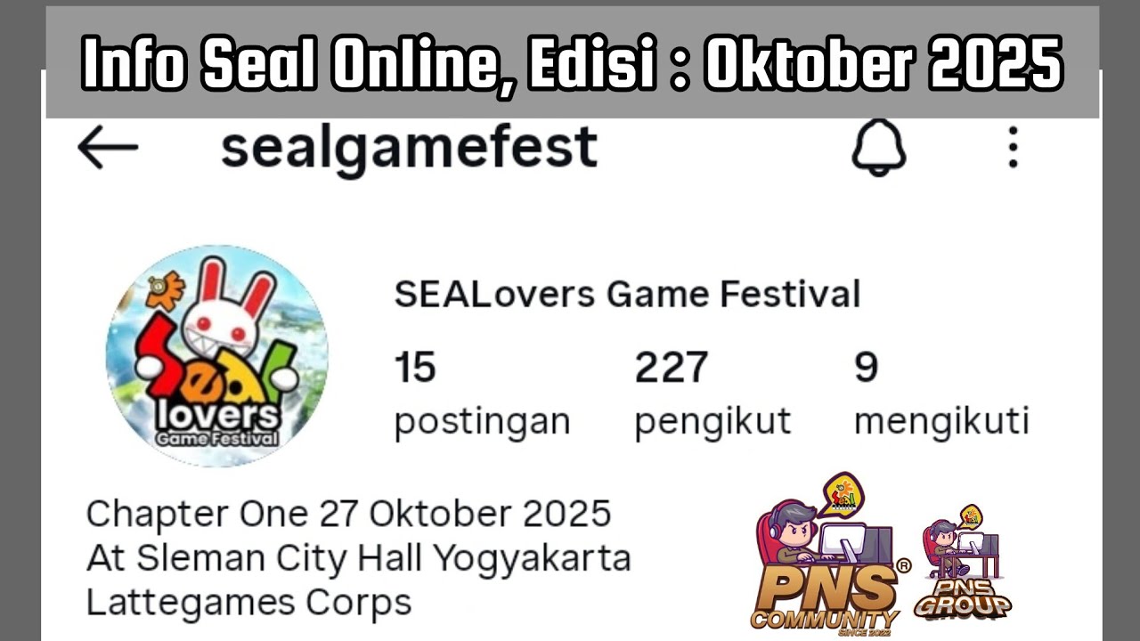 INFO SEAL CLASSIC ID EDISI : Oktober 2025 #sealonline #sealclassicid #infosealonline #infoseal