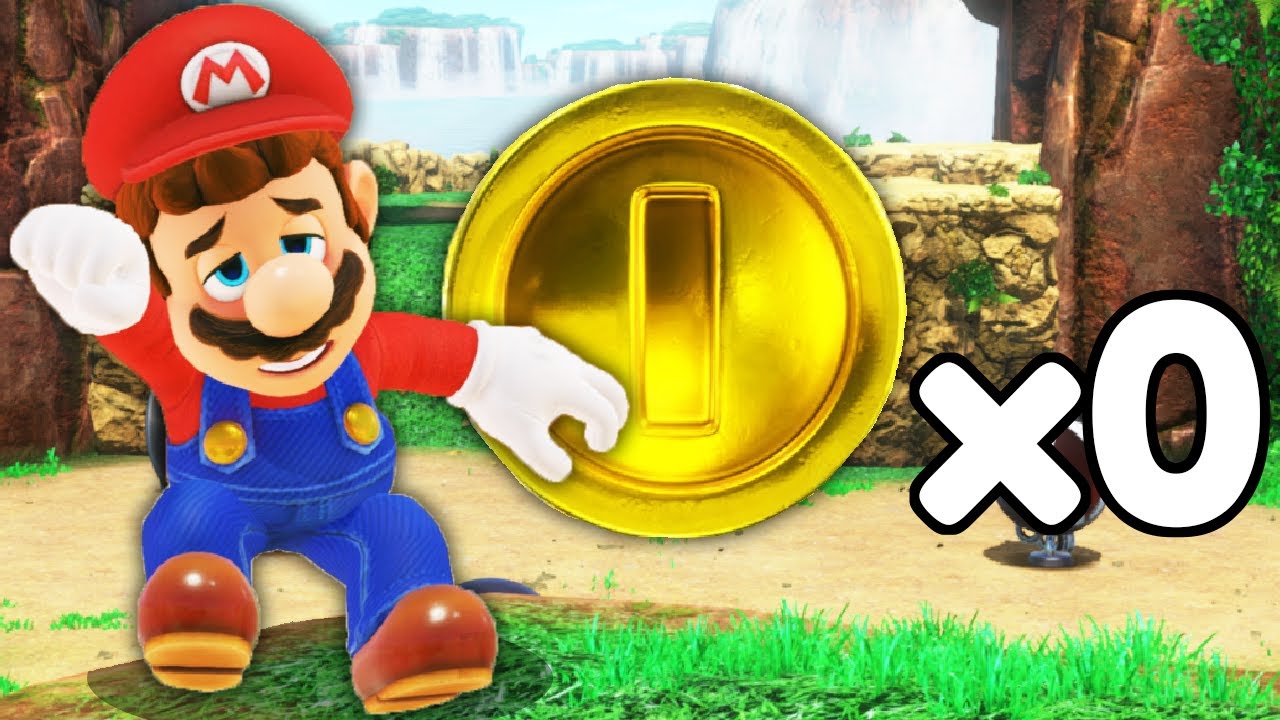 Super Mario Odyssey but if I run out of coins, something bad happens