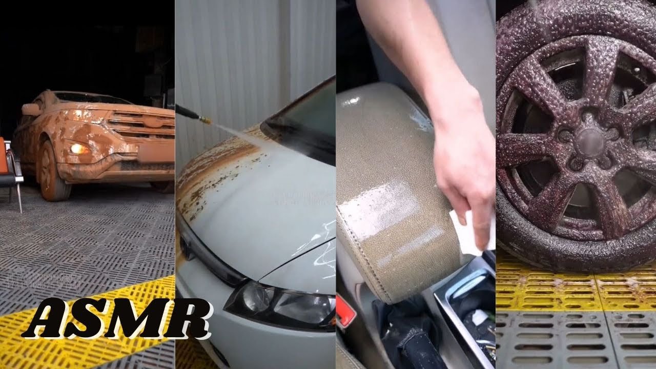 ASMR TikTok - Satisfying Car Wash