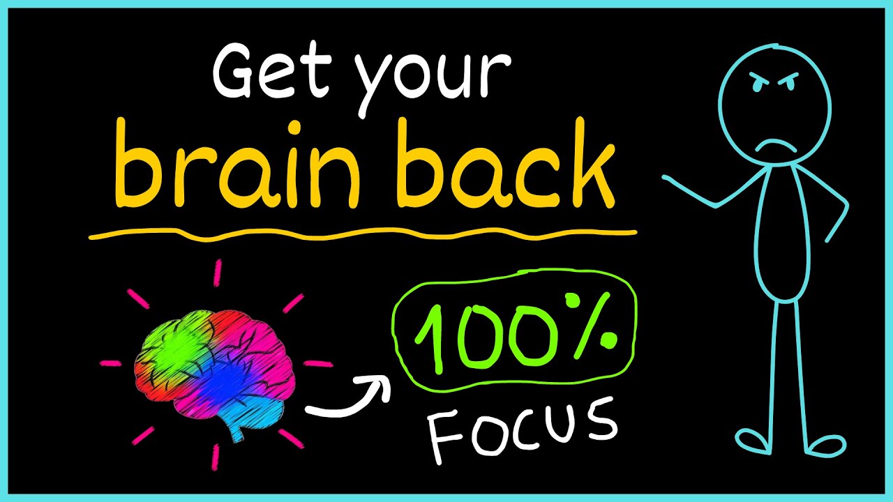 Stop Being DUMB: Here's How to FIX Your ATTENTION SPAN