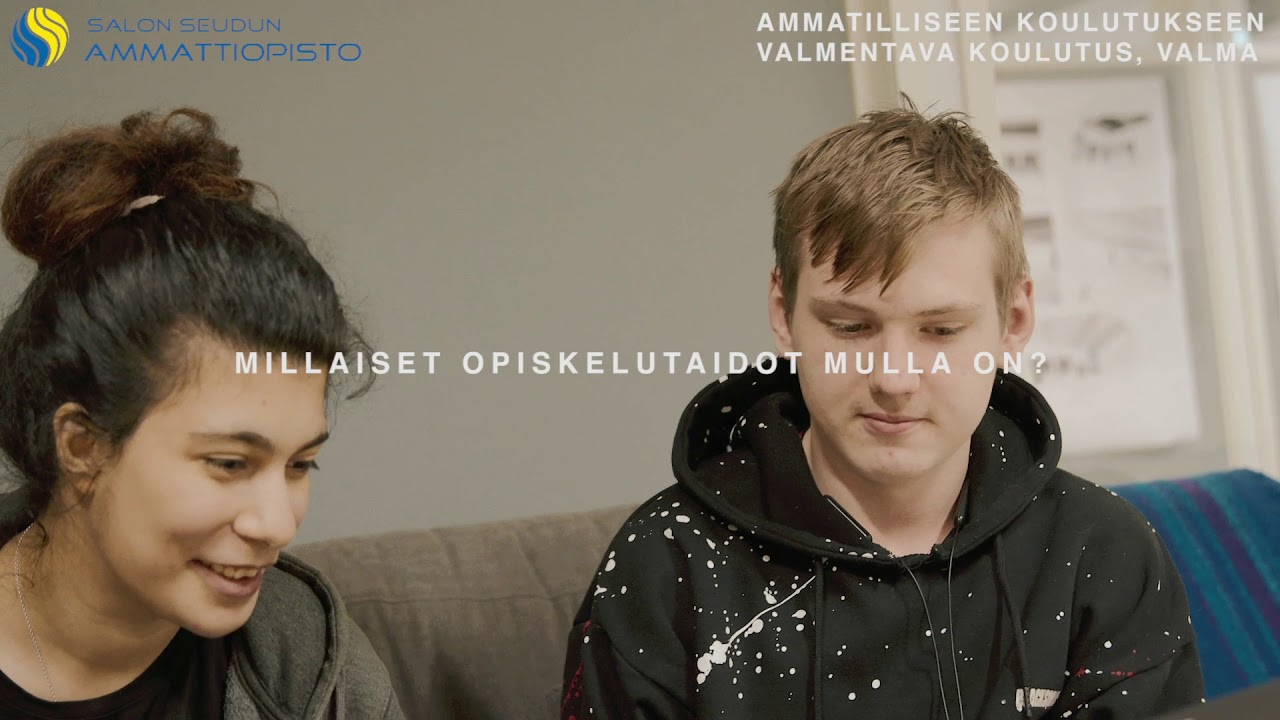 Ammatilliseen koulutukseen valmentava koulutus, Valma