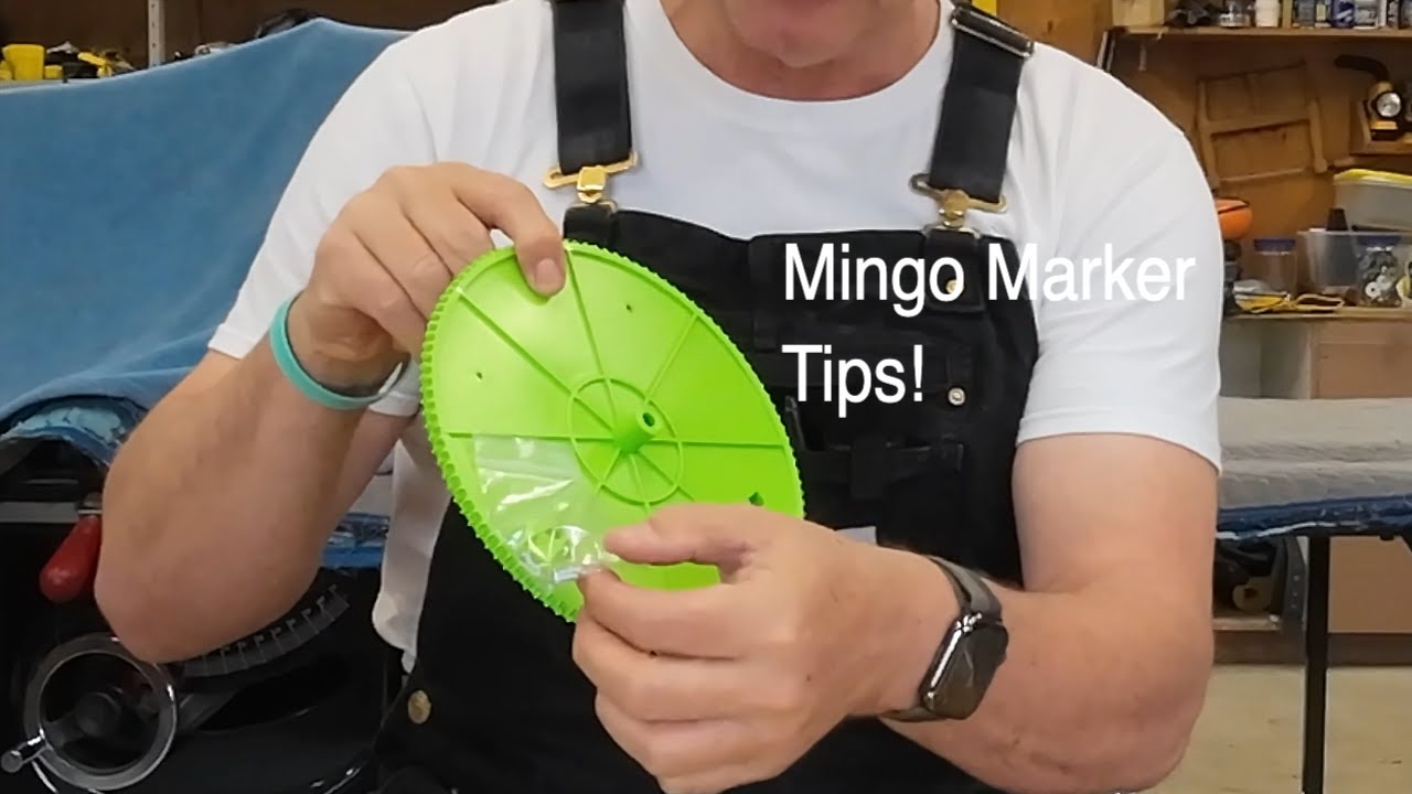 678 Mingo Marker Tips. #3 Using the 6-12-24 Marking Wheel. firewood  4K