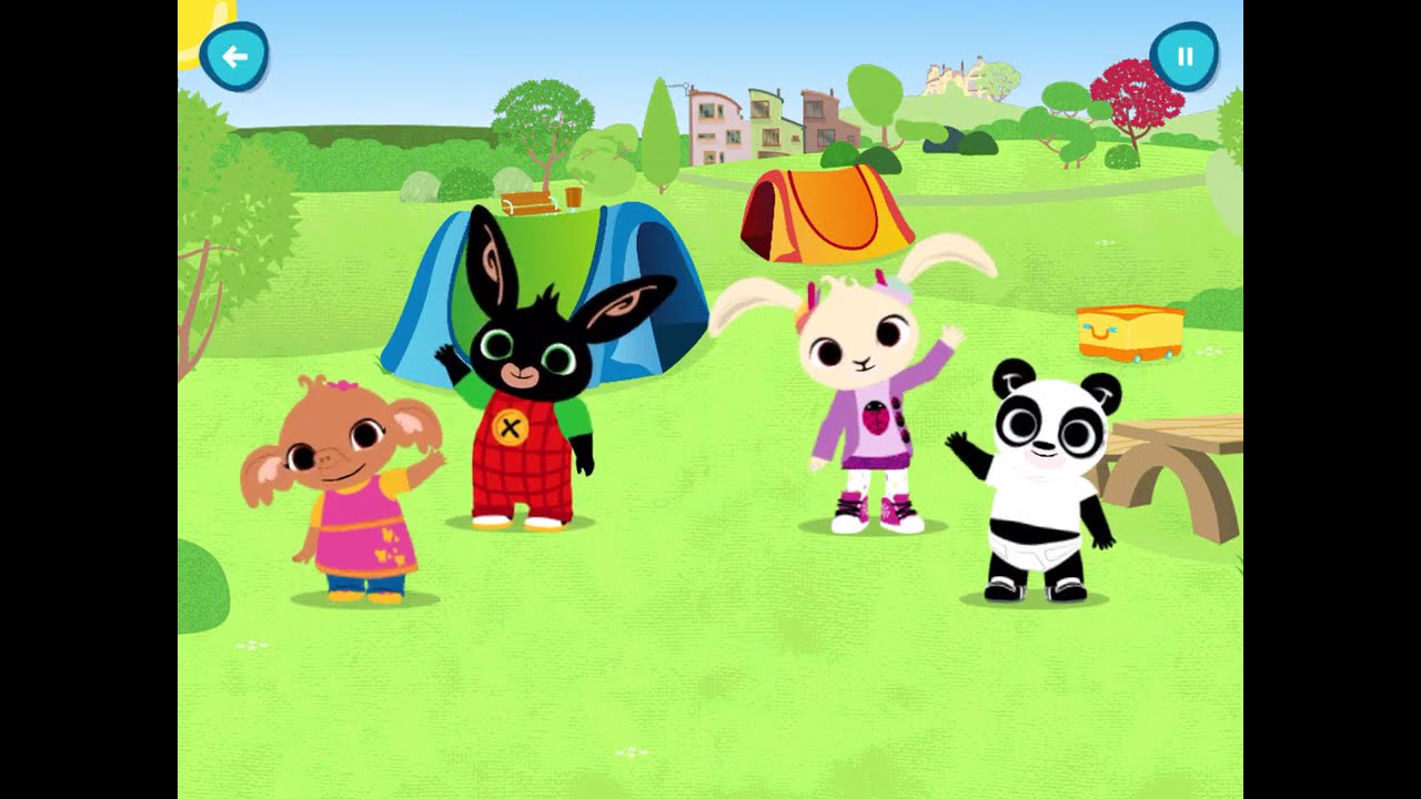 BING camping   CBeebies