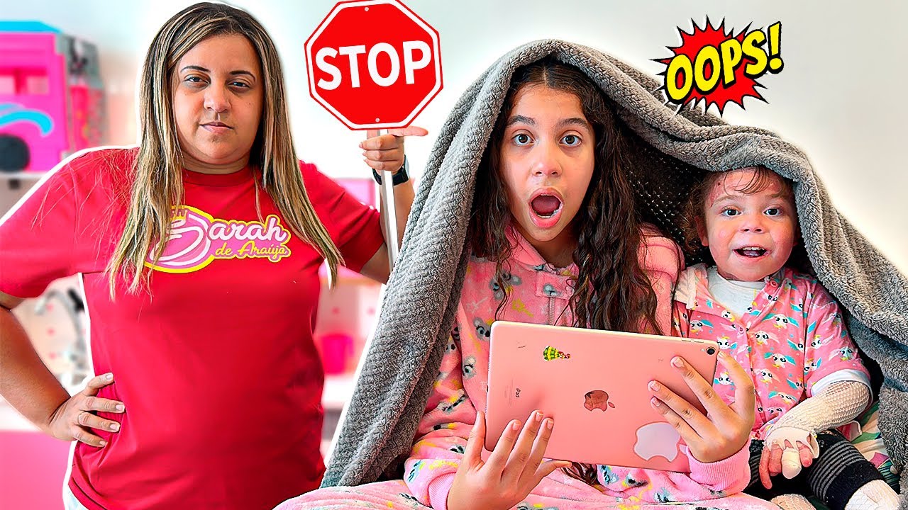SARAH E ELOAH  aprendem sobre OS CUIDADOS COM OS OLHOS