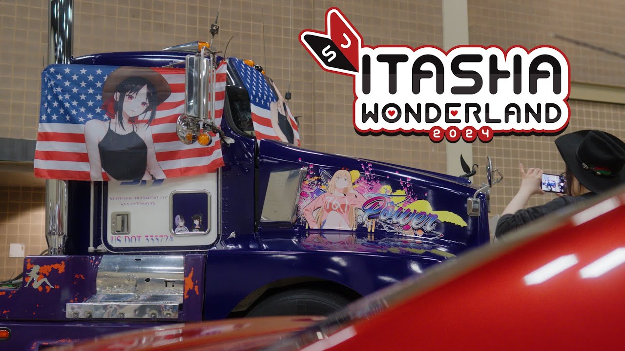 San Japan 2024 - Itasha Wonderland Music Video | Biggest US Itasha Show