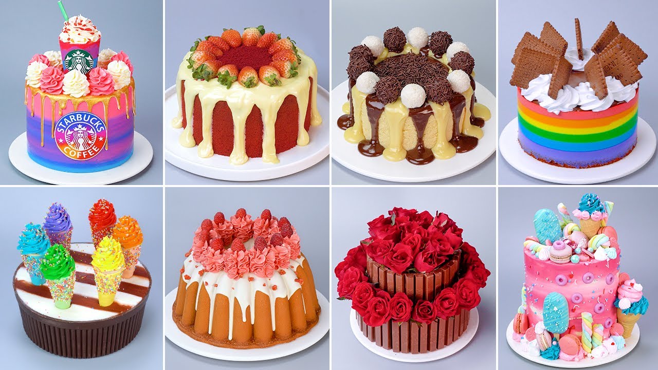 Estes Bolos Parecem Tão Deliciosos Que Te Vão Deixar Com água Na Boca!  Top Cake Decorating