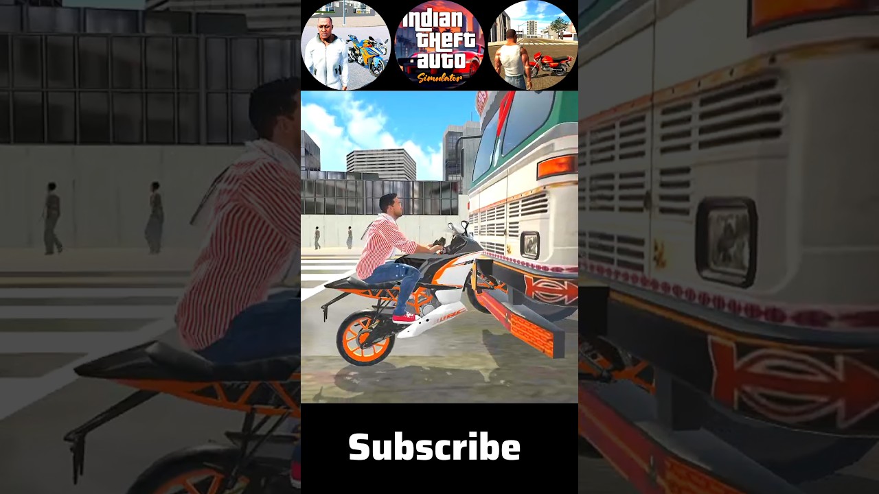 Bike Safety Challenge In Indian theft auto vs IBD3D vs Indian Gtiv #shorts #gaming #gta