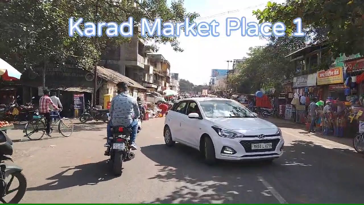 Best Market in Indian-MH- Karad Market in Satara district