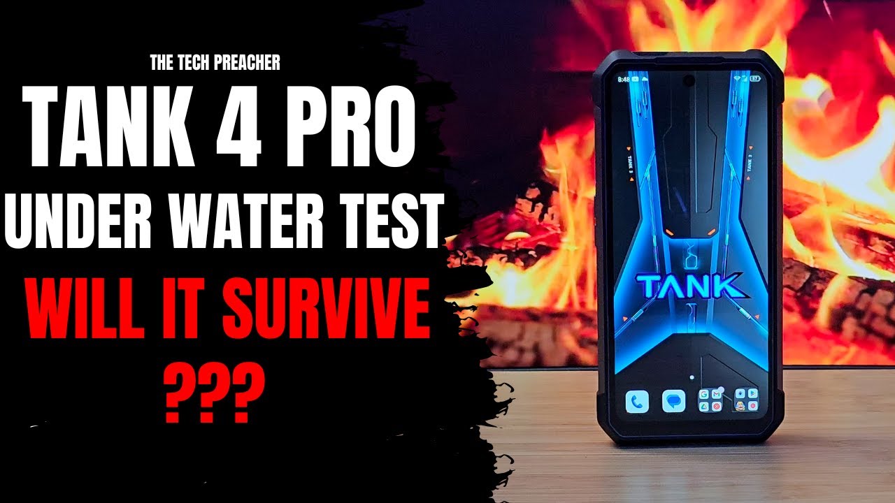 Testing the Unihertz 8849 Tank 4 Pro: Can It Survive Being Submerged?
