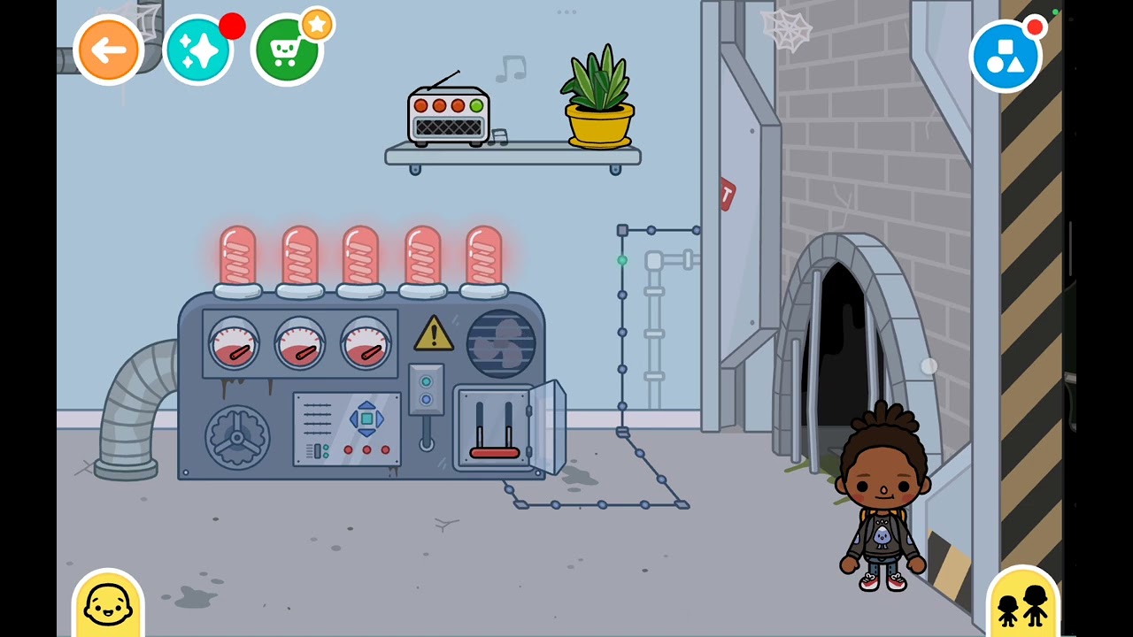 Секретка в toca boca