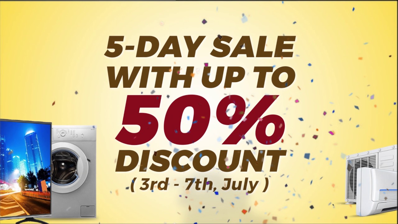 It is Konga's 5th year Anniversary! Enjoy amazing discounts on products!