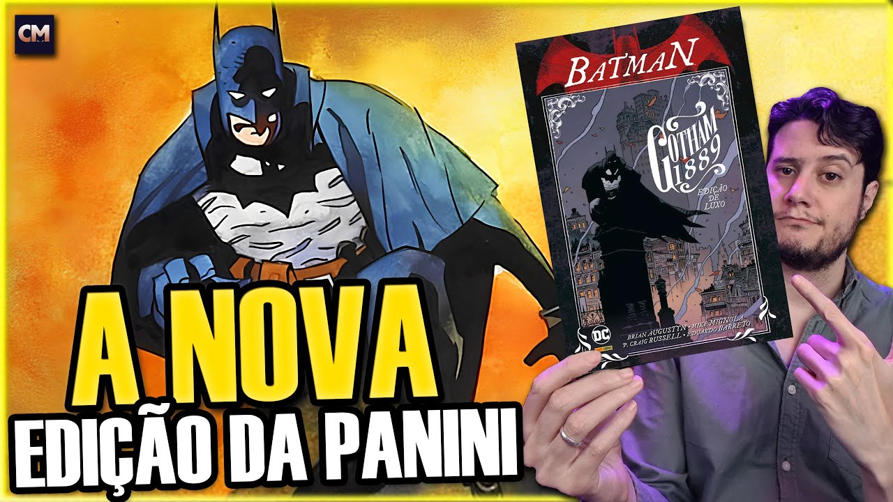 VALE A PENA A LEITURA  E O QUE MUDOU NA NOVA EDIÇÃO? | Batman: Gotham 1889 | Resenha Panini Comics