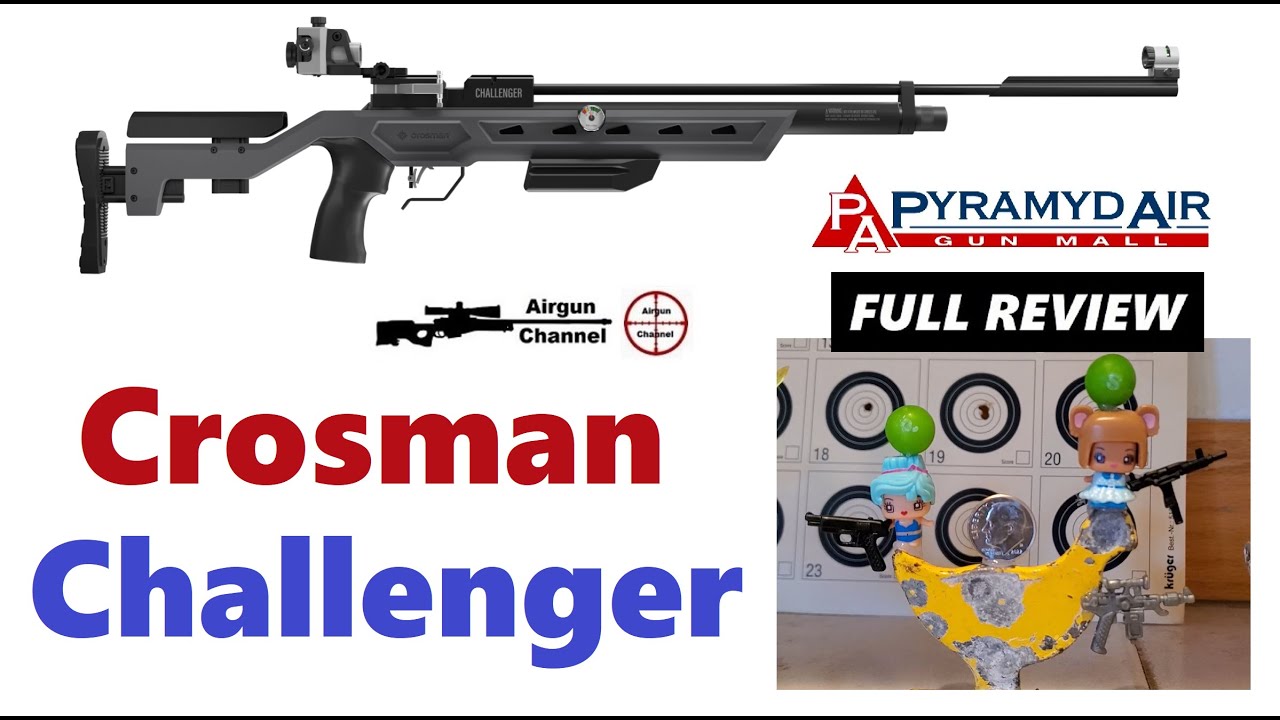 Винтовка Crosman CHALLENGER Competition PCP 2022 (полный обзор) Пневматическая винтовка Match Gra...