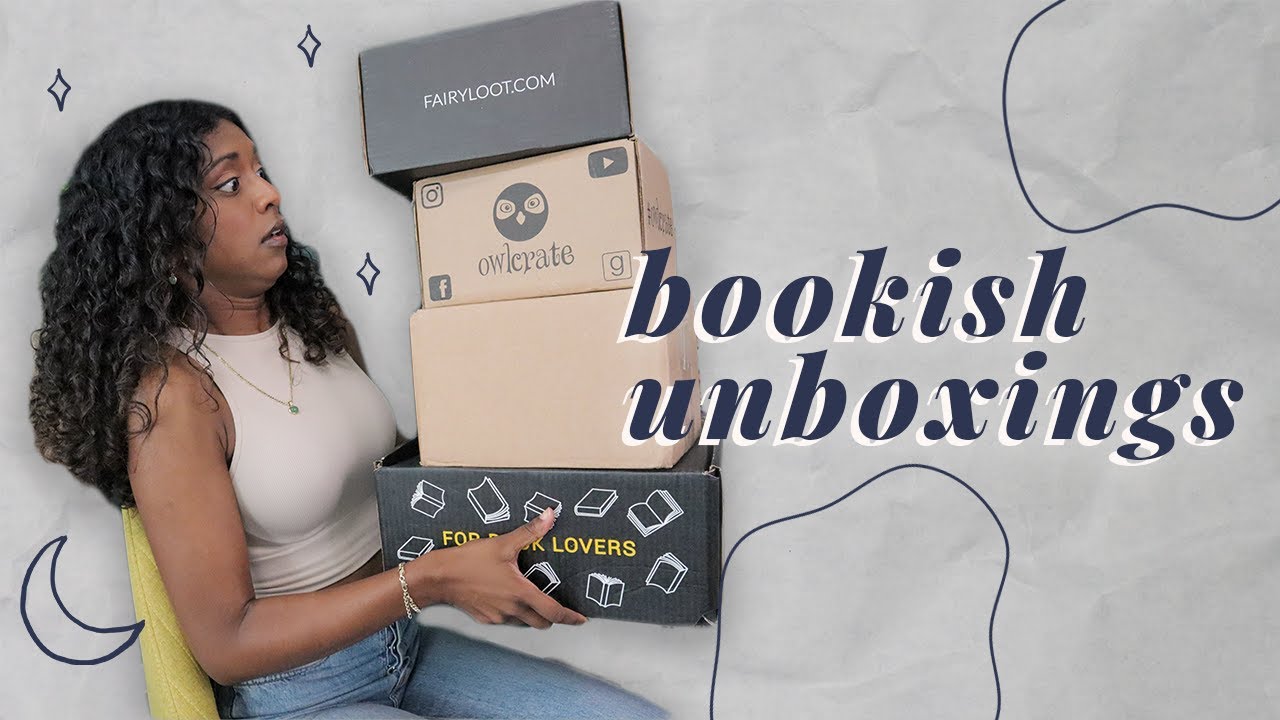 BOOKISH UNBOXINGS | Fairyloot, Owlcrate, Illumicrate, & From Blood and Ash special edition box