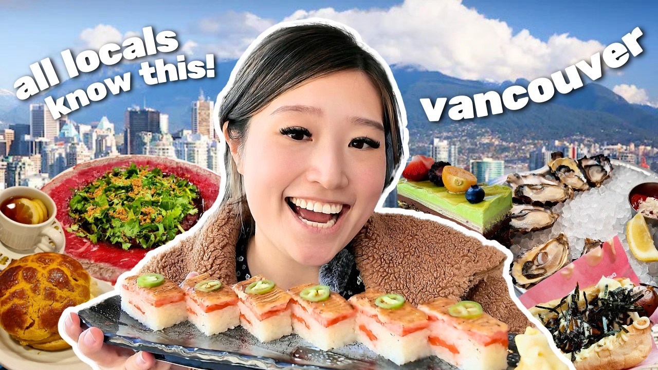 Только едим самые знаковые местные блюда ВАНКУВЕРА 🇨🇦 Часть 1