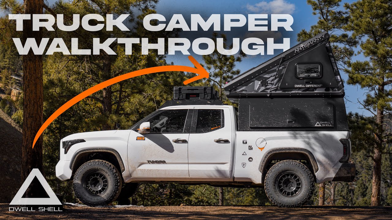 Hard Sided Canopy Camper Tour! | ANTISHANTY DWELL SHELL