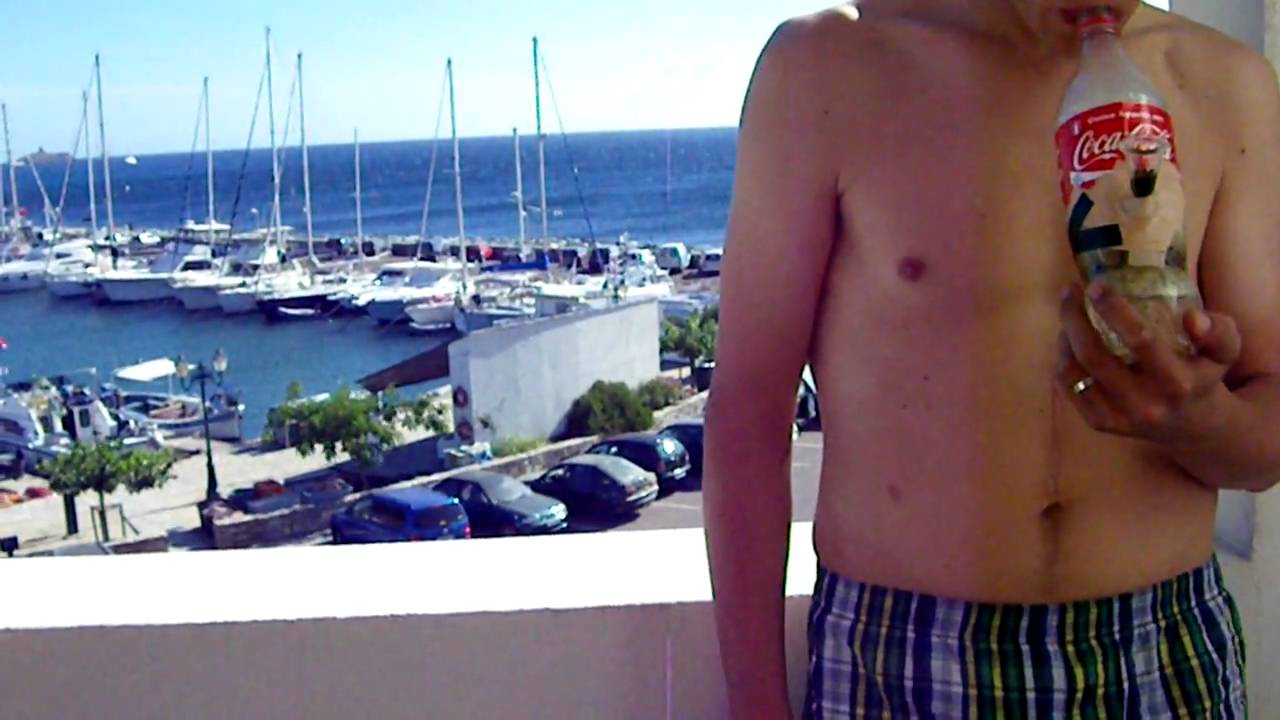 Tokin in Corsica - the plastic-bong