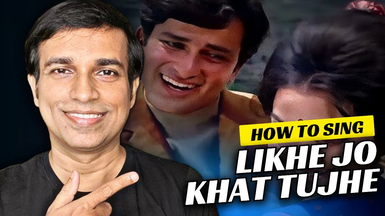 [STEP-BY-STEP] How to Sing 'Likhe Jo Khat Tujhe' Song | Easy Notations | Mohammed Rafi