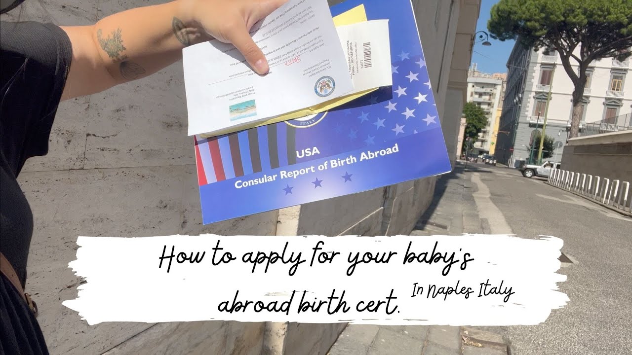 Applying for our son's Abroad Birth Cert., SS, and Passport in Naples Italy