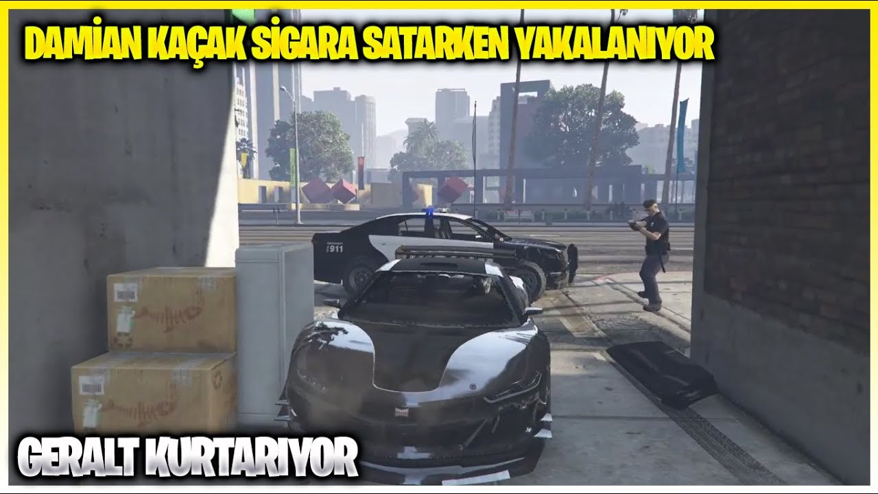 Damian Kaçak Sigara Satarken Polislerden Kaçıyor | EightbornV