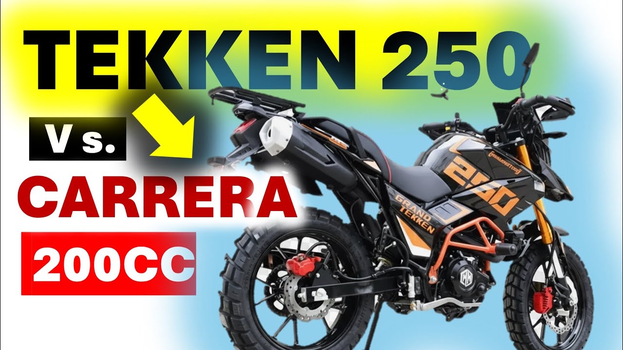 Carrera 200 против Tekken 250: лучший мотоцикл Кении?